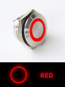 CHYF 12/16/19/22 мм короткий Мини RGB 3-6 В светодиодная кнопка 16 мм Мгновенный светодиодный переключатель из нержавеющей стали IP67 - Product Image 6