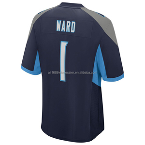 Style tendance pour hommes 2026 Cameron Ward # 1 Maillot de football cousu 98 Jeffery Simmons 14 Carnell Tate 17 Chimere Dike S-3XL - Product Image 2