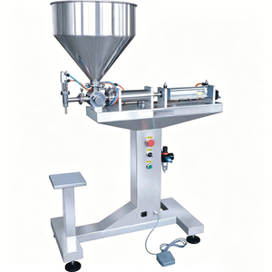 Máquina de Llenado de Botellas Vertical Semiautomática de Una Sola Cabeza G1LGD100-5000 para Plantas de Fabricación de Plástico, Imprentas y Vidrio - Product Image 1