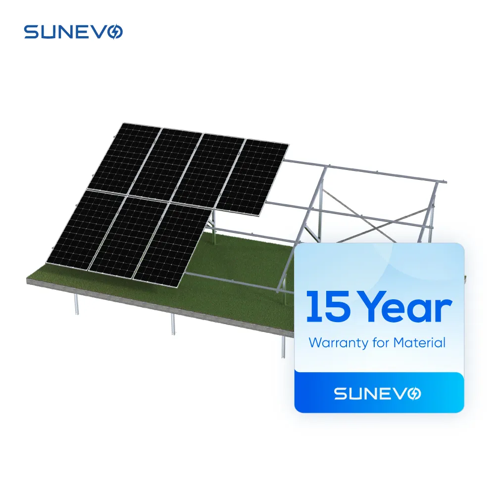 Sunevo Home Pv Supports de montage Structure de montage solaire au sol Système de rayonnage