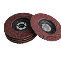 Disque à lamelles abrasif en oxyde d'aluminium pour meuleuse d'angle 125*22 mm, grain 36-120, pour meulage et polissage, support OEM