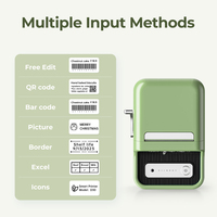 Petite commande prise en charge, nouvelle création Niimbot, imprimante d'étiquettes thermiques numériques vintage pour Android et iOS