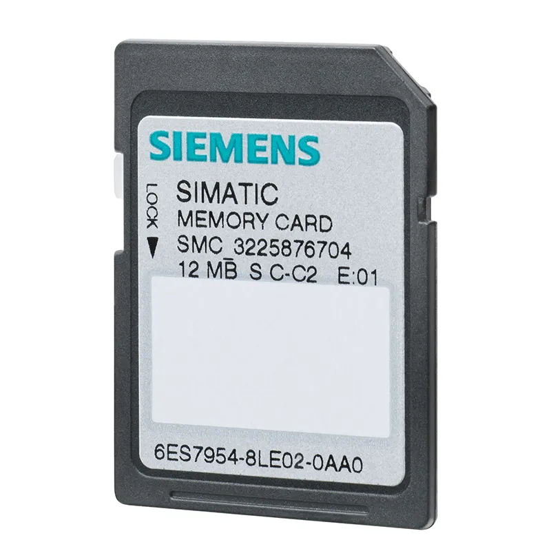 6 es79548le020aa0 SIMATIC S7-1200/1500 schede di memoria CPU SIMATIC scheda di memoria S7-1200 12 MB siemens plc modulo 6ES7954-8LE02-0AA0