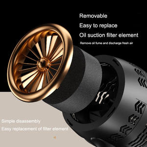 <span class=keywords><strong>Campana</strong></span> <span class=keywords><strong>extractora</strong></span> de sobremesa portátil para el hogar, pequeña, para barbacoa y olla caliente, mini máquina de humo móvil - Product Image 6