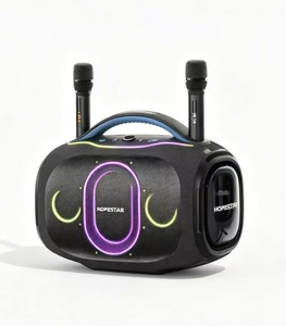 Caixa de Som Portátil HOPESTAR PARTY ULTRA 550W com Bateria de 10000mAh, Microfone Integrado, LED RGB e IPX-6 à Prova d'Água para Karaokê ao Ar Livre - Product Image 1