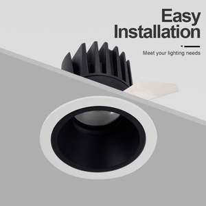 SYNNO <span class=keywords><strong>Precio</strong></span> competitivo Diecast Aluminio Ángulo ajustable Downlight Iluminación interior Empotrada COB Arandela <span class=keywords><strong>de</strong></span> pared Foco - Product Image 5