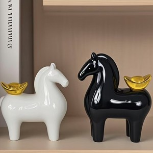 Décoration d'intérieur instantanée pour la maison, décoration d'entrée de salon, artisanat en céramique, fabricant, vente en gros directe, porcelaine blanche - Product Image 4