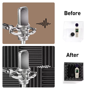 Paneles de estudio de espuma acústica insonorizada modelo 3D de diseño moderno personalizado <span class=keywords><strong>FUNAS</strong></span> para estudios de grabación - Product Image 3