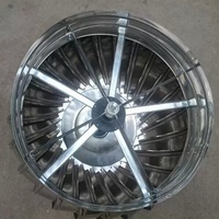 En acier inoxydable spirale poulailler cochon dortoir piscine bon prix ventilateur d'extraction ventilateur d'éolienne de turbine de toit