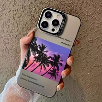 Dessin Animé Conception TPU Étuis De Téléphone Mobile Pour IPhone 11 12 13 Pro Max 14 Pro Max 15 16 Pro Max Y Compris La Poignée De Téléphone-Noir Compatible
