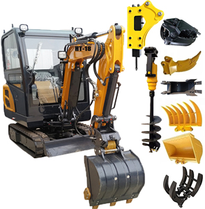 รถขุดขนาดเล็กราคาถูกจากโรงงานสำหรับขาย ใช้ในงานก่อสร้างสวน - Product Image 1