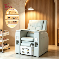 Chaise de pédicure électrique pour spa des pieds, design confortable de haute qualité, équipement de luxe pour salon de beauté