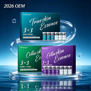 Suero Facial Antienvejecimiento con Exosomas 3+3 OEM, EXO PDRN PCL PN NAD Plus SCM, Esencia Nutritiva, Hidratante, Reafirmante, Contorno Facial - Product Image 6