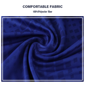 定制男式全足球服套装升华聚酯足球服和短裤OEM男女通用足球服供应商团队套件 - Product Image 4