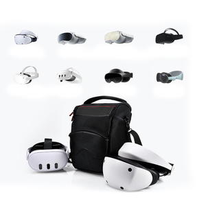 Estuche de transporte, bolsa de almacenamiento para Meta Quest3/Quest2/Pico4/<span class=keywords><strong>PS</strong></span> <span class=keywords><strong>VR</strong></span>, accesorios para auriculares, <span class=keywords><strong>gafas</strong></span>, bandolera de un solo hombro - Product Image 4