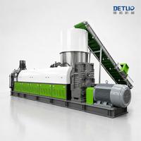 Machine de granulation de plastique PP PE PVC, ligne de granulation pour le recyclage des déchets plastiques, machine de recyclage de plastique haute efficacité, prix d'usine