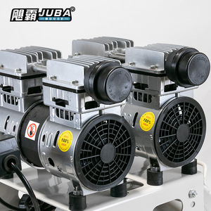 Compresseur d'air Juba Hurricane 800WX2, 2 cylindres, sans huile, silencieux, type piston, pour la fabrication - Product Image 3