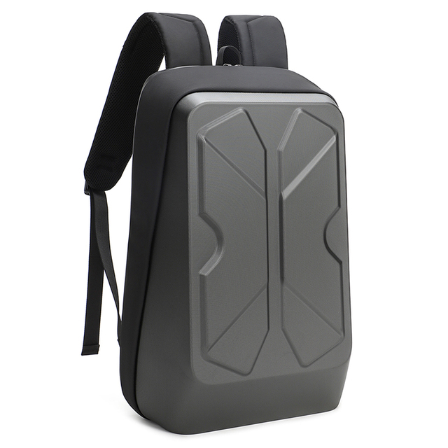 KOOGER Hard Shell Laptop Backpack Waterproof USB Charging Port Travel Business Hardshell Men Backpack
