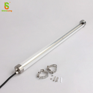 ไฟ LED แบบเส้นกันน้ำ IP69K เส้นผ่านศูนย์กลาง 40 มม. สำหรับปลูกพืชไร้ดินในฟาร์มเห็ด ห้องเพาะผลไม้ ขนาด 2 ฟุต 4 ฟุต 5 ฟุต - Product Image 1