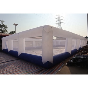 Livraison aérienne gratuite à la porte, <span class=keywords><strong>grand</strong></span> terrain de football gonflable d'extérieur de 20x10m, terrain de football gonflable sur mesure - Product Image 4