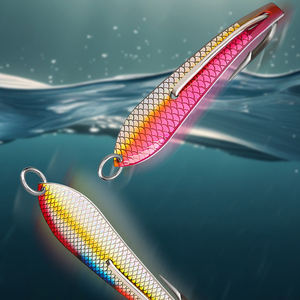 Usine de Weihai - Hameçon simple en acier inoxydable, matériel de pêche, leurre en plastique dur, cuillère coulante, leurre de traîne pour thon - Product Image 4