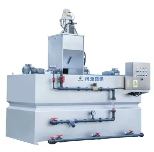 Automatic Chlorine Powder Dry Polymer Dosing System Flocculant Preparation Station