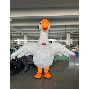 Disfraces de Mascota de Peluche de Monstruo de <span class=keywords><strong>Sully</strong></span> Gigante, Traje Inflable de Krampus para Caminar, Fiesta de Adultos Unisex, Novedad - Product Image 6
