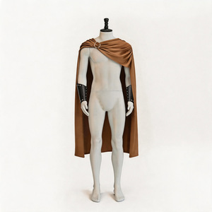 Cape de Cosplay Guerrier Spartan en Polyester, Manteau de Chevalier Romain Antique, Costume d'Halloween, Tenue de Scène pour Jeu de Rôle - Product Image 1