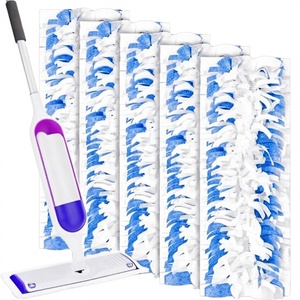 Paquete de 24 Almohadillas de Microfibra Duraderas para Mopa Eléctrica, Repuestos para Limpieza de Pisos de Madera - Product Image 1