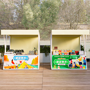 Étagère d'étals de marché aux puces de parasol imperméable extérieur de haute qualité Street Food Festivals tentes de salon commercial tente de stand alimentaire - Product Image 5