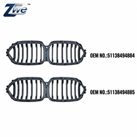 Parrilla delantera para BMW X6 G06 2019-2024, OEM 51138494884 51138494885, Conjunto de parrilla frontal, Venta al por mayor, MOQ bajo, Directo de fábrica