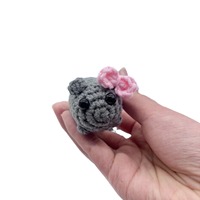 Mignon et amusant Meme Hamster triste en peluche, Hamster triste avec musique, Porte-clés pendentif, Décoration, Poupée artisanale
