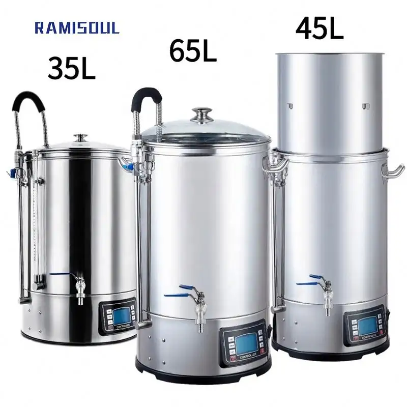 500l 1000l 2000l Stainless Steel Fermentation Beer Brewery Equipment Micro Brewing Machine Turnkey Project