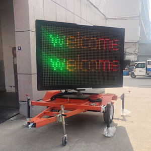 LED Display Outdoor 7000 Cd Red 3 Mm Pixels IP65 Waterproof Advertising Publish Permanent Use - Product Image 3