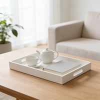 Plateau en bambou commercial au design moderne, jetable, irrégulier, pour fruits secs chinois, idéal pour la restauration, les hôtels et le service de thé.