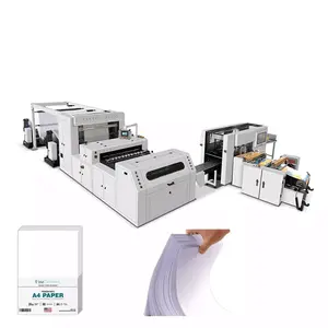 China factory A4 paper cutting and packing machine paper shape cutting machine