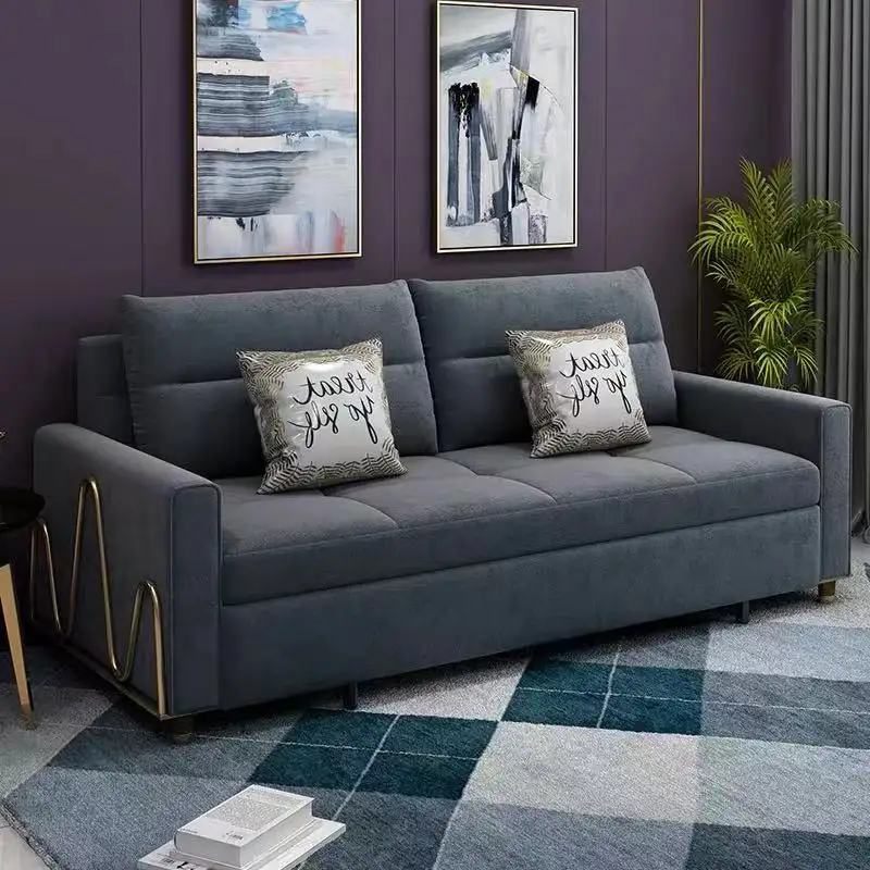 Venta caliente, de moda, venta de alta calidad de la habitación casa muebles seccional sofá cama de cuero
