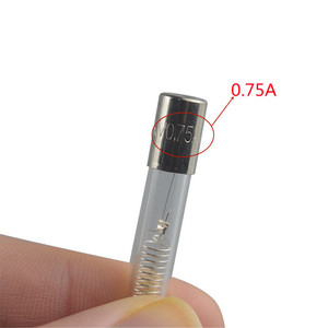 Noyau de fusible haute tension 40 mm x 6 mm 5 KV 0,75 A, protection contre les surtensions en verre pour pièces de four à micro-ondes - Product Image 2