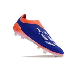 Botas de fútbol más vendidas Zapatos de fútbol con tachuelas impermeables de punto completo originales Botas de fútbol deportivas LOW 38-45 Zapatos