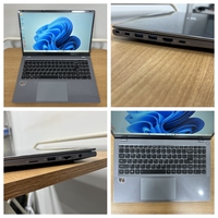 NUC Pantalla IPS de 15,6 pulgadas WIFI 6 + BT 5,3 AMD R7 6800H Oficina Full-Feature Tipo C USB 3,2 RJ45 Windows 11 DDR5 64GB Computadora portátil