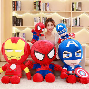 <span class=keywords><strong>Avengers</strong></span> Alliance Super Soft Peluche de Spiderman para Capitán América Iron Man Girly Heart Comforter PP Cotton Filled - Product Image 4