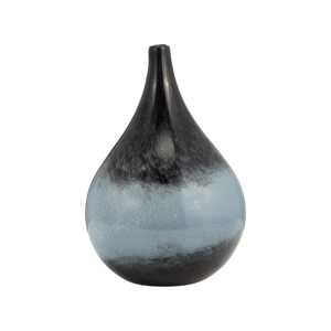 Vaso rotondo in vetro decorativo da tavolo per soggiorno, decorazioni per la casa, tavolino da caffè, sala da pranzo - Product Image 1