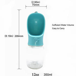 पोर्टेबल एब्स प्लास्टिक पालतू कटोरा पर्यावरण के अनुकूल प्रभार्य आउटडोर भोजन और पिल्ले और बिल्लियों के लिए पानी पीने का फव्वारा - Product Image 3