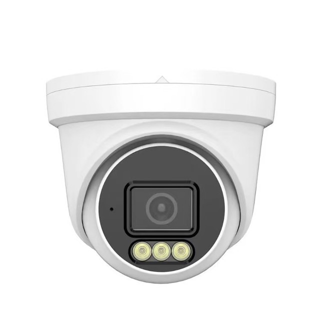 4MP Colorful HD IP66 POE Camera Dome Indoor Two Way Audio IR-CUT 2.8mm H.264 Night Vision CMOS SD Card Wide Angle 1 Year