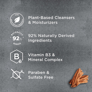 Shampooing et après-<span class=keywords><strong>shampoing</strong></span> 2 en 1 à l'huile de bois de santal et de cardamome pour les <span class=keywords><strong>cheveux</strong></span> des hommes - Product Image 2