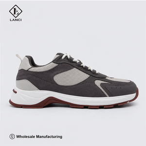 Fabricant de chaussures LANCI, chaussures en daim de luxe pour hommes, chaussures de sport personnalisées, baskets tendance pour hommes, chaussures haut de gamme pour hommes - Product Image 3