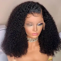 Perruque Bob HD Lace 100% Cheveux Humains Vierges, Perruque Frontale Naturelle pour Femme, Meilleure Perruque Indienne HD Lace Cheveux Humains Authentiques