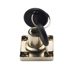 Zinc or Iron Material High Quality 136 Model Desk Drawer Lock