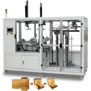 Fully automatic high speed box automatic plastic box making machine