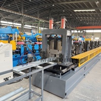 Machine de formage à froid de profilés en C entièrement automatique à commande PLC avec garantie d'un an pour les structures de bâtiment